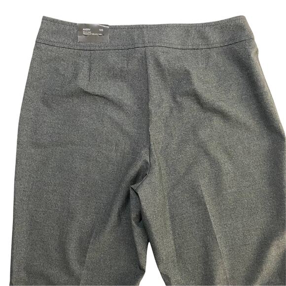 The Limited "Avery" Stretch Gray Side Zip Straight Leg Pants Size 10 - Picture 4 of 11